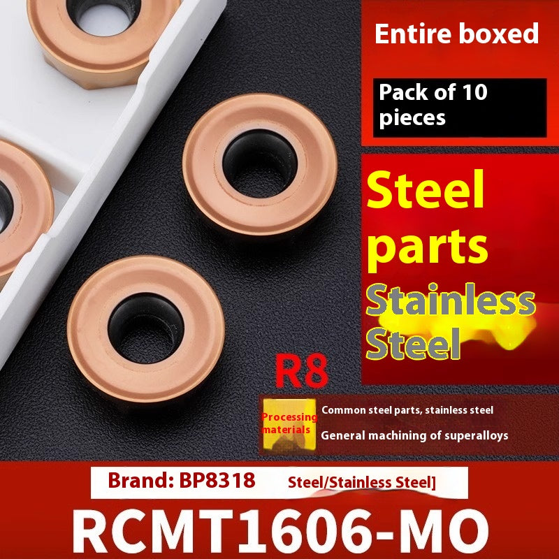 2042-CNC milling inserts, RPMW carbide R5 machining center, R4 milling machine, R6 milling inserts, RPMT round cutter cutters Shandong Denso Pricision Tools Co.,Ltd.